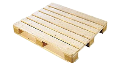 Zware wegwerppallet